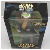 1997 STAR WARS 12" "Han Solo" In Hoth Gear Action Figure With Firing Rebel Blaster Included (New Old Stock)