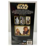 1997 STAR WARS 12" "Han Solo" In Hoth Gear Action Figure With Firing Rebel Blaster Included (New Old Stock)