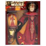 1998 STAR WARS Epoisode I "Queen Amidala Collection" Royal Elegance Queen Amidala 12" Doll (New Old Stock)