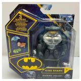 DC Comics Collectibles Bat-Tech Batman & King Shark Set (New old Stock)