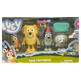 Bluey "Pass The Parcel" Playset W/Bingo, Lucky