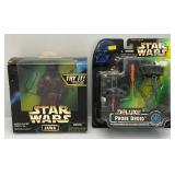1996 STAR WARS Deluxe Probe Droid & 1997 STAR WARS (JAWA) 6" Poseable Action Figure (Both New Old Stock)