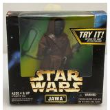 1996 STAR WARS Deluxe Probe Droid & 1997 STAR WARS (JAWA) 6" Poseable Action Figure (Both New Old Stock)
