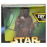 1996 STAR WARS Deluxe Probe Droid & 1997 STAR WARS (JAWA) 6" Poseable Action Figure (Both New Old Stock)