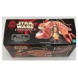 1998 STAR WARS "Episode I" Snapping Jaw Opee And Qui-Gon-Jinn (New Old Stock)