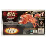 1998 STAR WARS "Episode I" Snapping Jaw Opee And Qui-Gon-Jinn (New Old Stock)