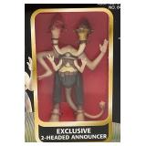 1999 STAR WARS "Episode I" Jabba The Hutt W/2 Headed Announcer Chuba (New Old Stock)