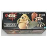 1999 STAR WARS "Episode I" Jabba The Hutt W/2 Headed Announcer Chuba (New Old Stock)