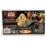 1999 STAR WARS "Episode I" Jabba The Hutt W/2 Headed Announcer Chuba (New Old Stock)