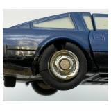 Vintage 1984 Blue BANDI Transformer Nissan 280ZX Go-Bots Action Figure (Tires Brittle And Cracks present)
