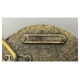 1995 ERTL Miniature MAC TOOLS Die-Cast 1938 Chevy Panel Trucks & MAC Tools Belt Buckle (New old Stock)