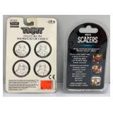 Misc. Collectible TMNT Items Including Miniature Keychains, Action Figure And More (All New Old Stock)