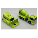 Vintage 1985 Transformers (Constructicons) Devastator G1 Mixmaster & Bonecrusher