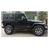 2016 Jeep Wrangler Rubicon 4x4 with Boss RT3 Snowplow - 27,517 Miles