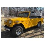 Wow! Awesome 1970 Jeepster Commando 4x4 Convertible