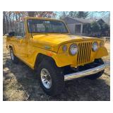 Wow! Awesome 1970 Jeepster Commando 4x4 Convertible