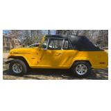 Wow! Awesome 1970 Jeepster Commando 4x4 Convertible