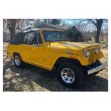 Wow! Awesome 1970 Jeepster Commando 4x4 Convertible