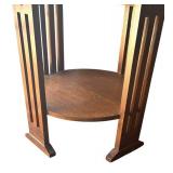 DR - Stickley Furniture Mission Oak Round Side Table