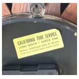 UL - Vintage Elgin Sunburst Wall Clock - Vintage Starburst by California Time Service