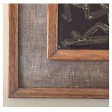 DR - Hand-Painted Ceramic Tile Decor by Harris G. Strong