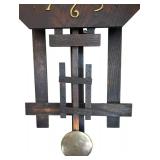 DR - New Haven 1913 Antique Spanish Mission Wall Clock