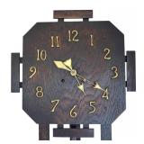 DR - New Haven 1913 Antique Spanish Mission Wall Clock