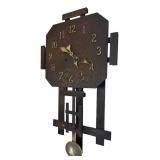 DR - New Haven 1913 Antique Spanish Mission Wall Clock