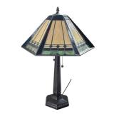 DR - Tiffany-Style Stained Glass Lamp