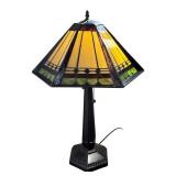 DR - Tiffany-Style Stained Glass Lamp