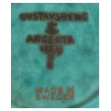 DR - Vintage Gustavsberg "Argenta" Vase and Bowl  Designed by Wilhelm Kåge