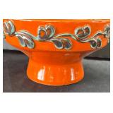 DR - Vintage Melrose Vintage Orange Vase Planter