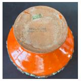 DR - Vintage Melrose Vintage Orange Vase Planter