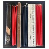 DR - 15in Hand-Dipped Taper Candles by Hallmark, Dansk and More