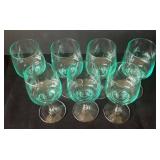 DR - Vintage Mid Century Handblown Sasaki Harmony Glass Stemware