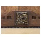 DR - Vintage Arts and Crafts Style Picture Frame with Landscape Print