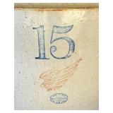 BY - Red Wing Union Stoneware 15-Gallon Crock