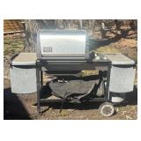 BY - Weber Genesis Gold Gas Grill with Side Shelves