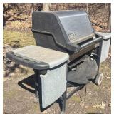 BY - Weber Genesis Gold Gas Grill with Side Shelves