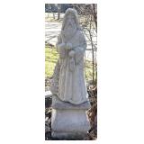 BY - Charming Cement Garden Statue