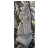 BY - Charming Cement Garden Statue