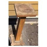 G - Vintage Wooden Plant Stand