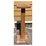 G - Vintage Wooden Plant Stand
