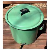 G - Beverage Dispenser - Vintage Green Enamel