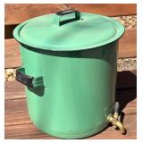 G - Beverage Dispenser - Vintage Green Enamel