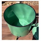G - Beverage Dispenser - Vintage Green Enamel