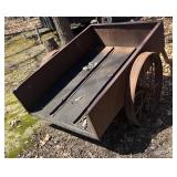 S - Vintage Metal Wagon