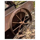 S - Vintage Metal Wagon