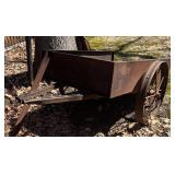 S - Vintage Metal Wagon