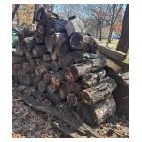 S - Firewood Logs - Stacked, Rough Cut, Random Lengths